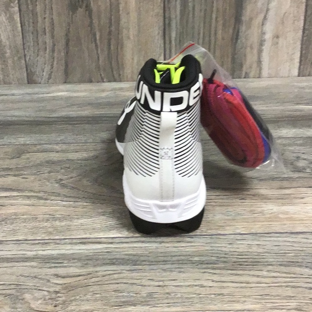 NEW Under Armour Hammer Mid RM Black / White - Picture 4 of 6